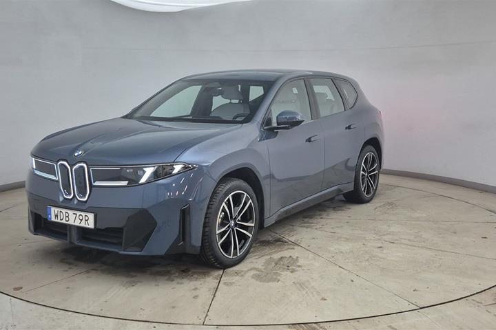 Blå BMW iX3 fra 2026