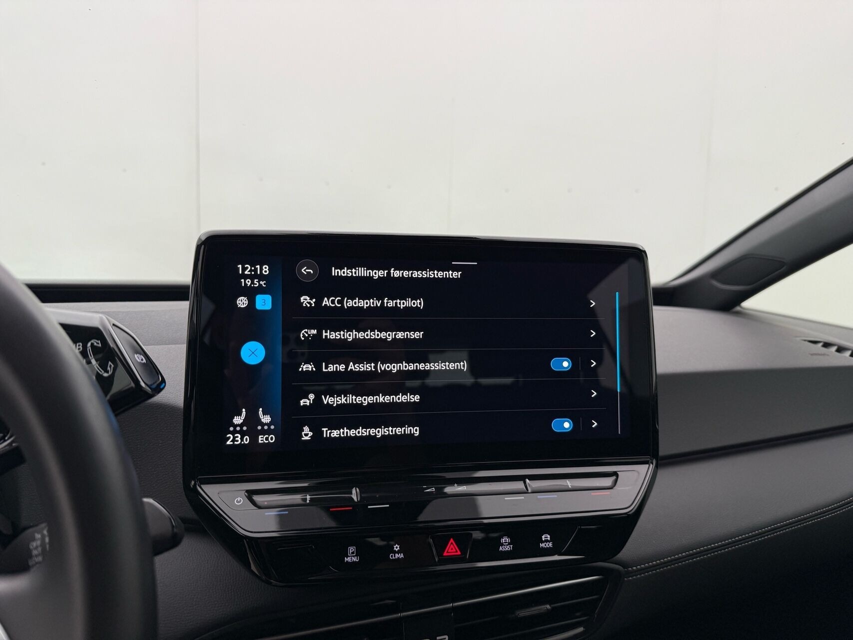 Grå VW ID.3 fra 2023