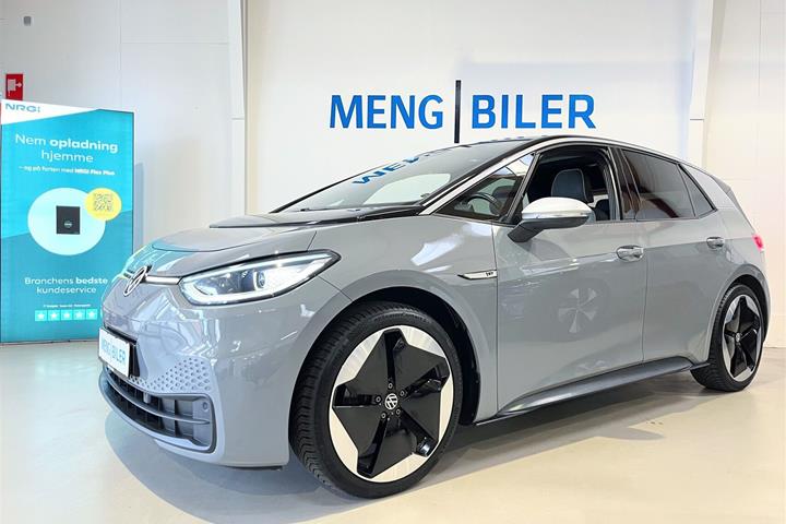Grå VW ID.3 fra 2020