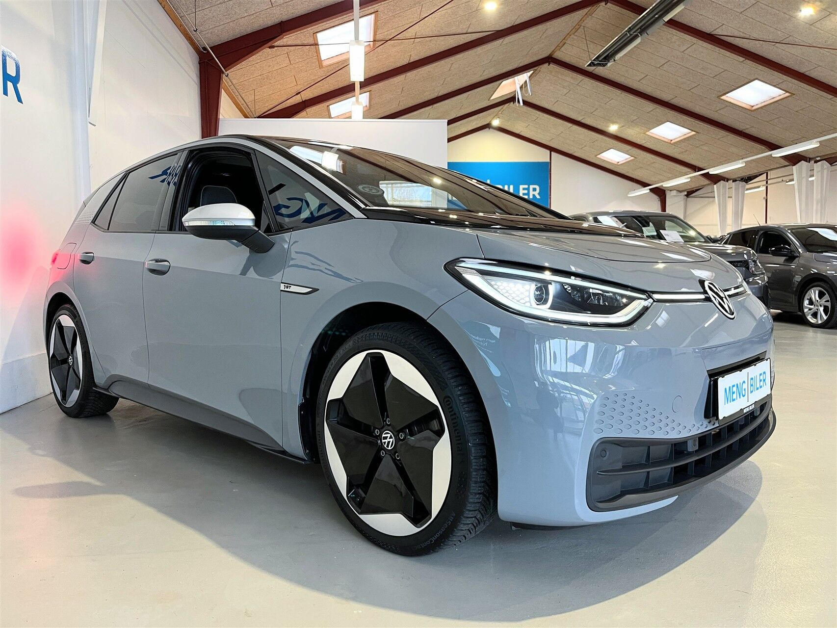 Grå VW ID.3 fra 2020
