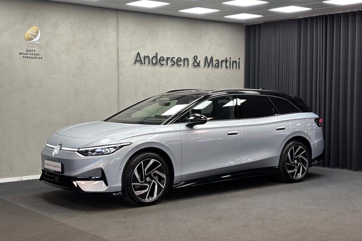 Sølv VW ID.7 fra 2026