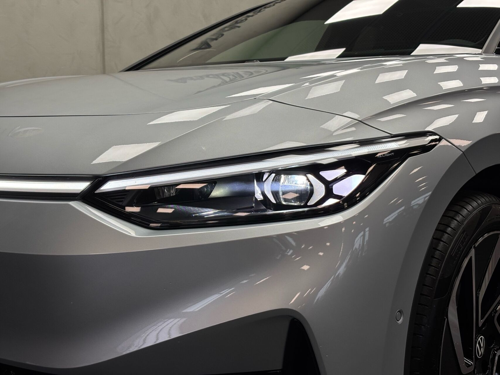 Sølv VW ID.7 fra 2026