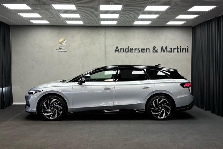 Sølv VW ID.7 fra 2026