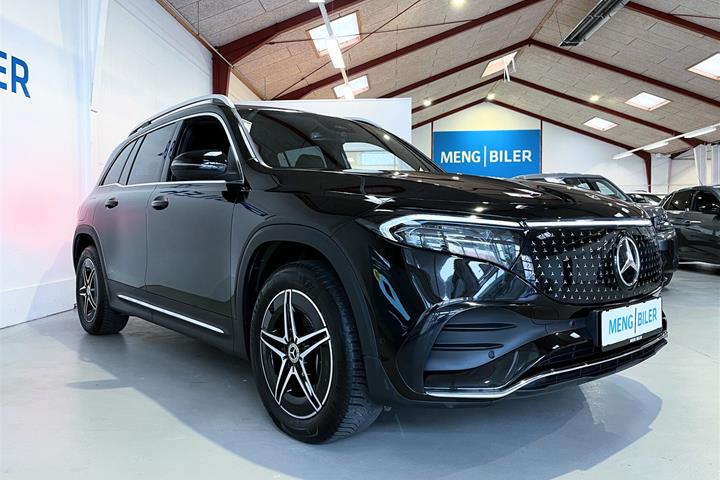Sort Mercedes EQB250+ fra 2024