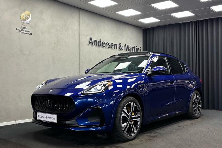 Blå Maserati Grecale fra 2025