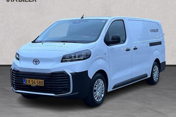 Hvid Toyota Proace Electric fra 2026