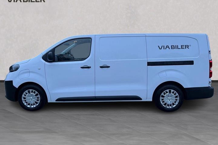 Hvid Toyota Proace Electric fra 2026