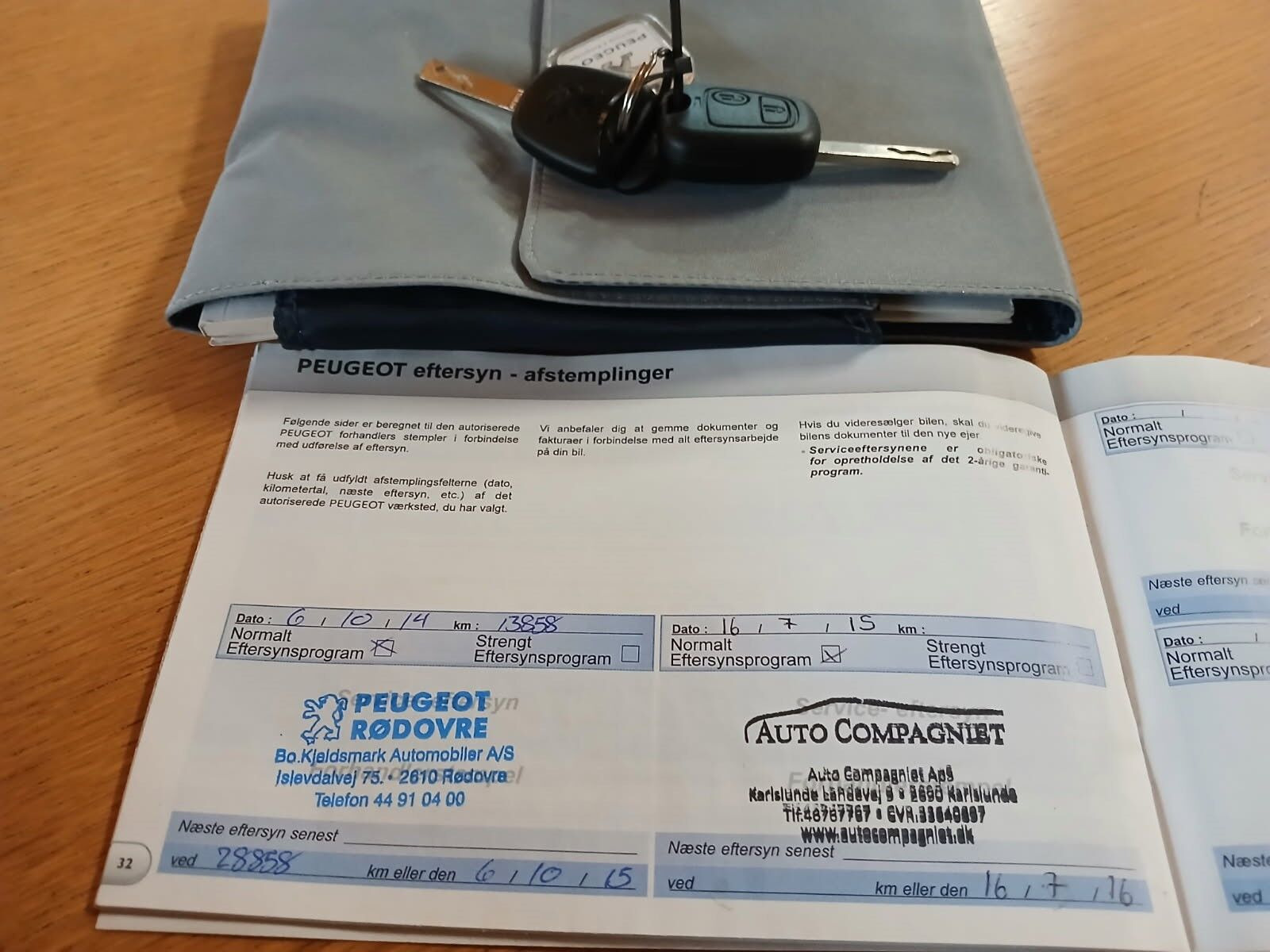 Lilla Peugeot 107 fra 2013