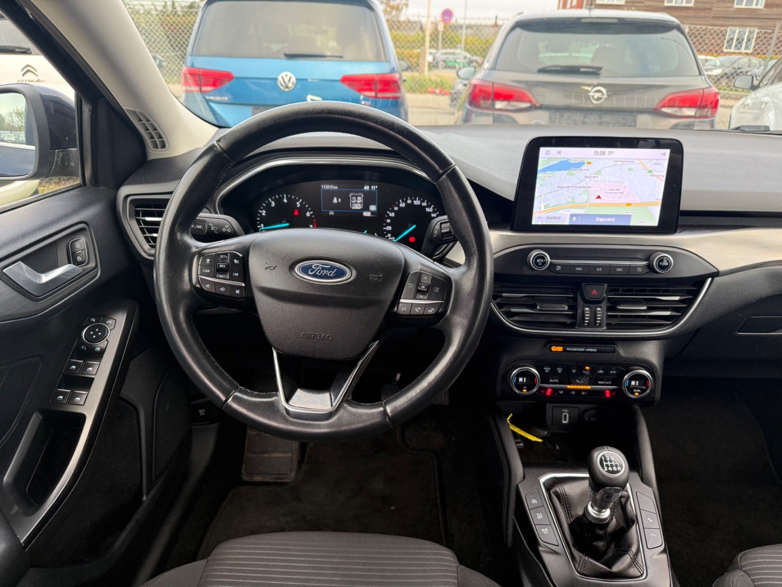 Grå Ford Focus fra 2021