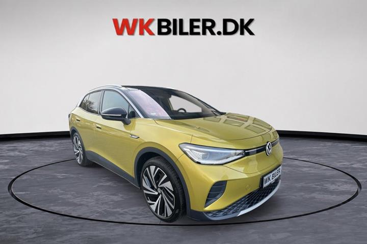 Gul VW ID.4 fra 2021
