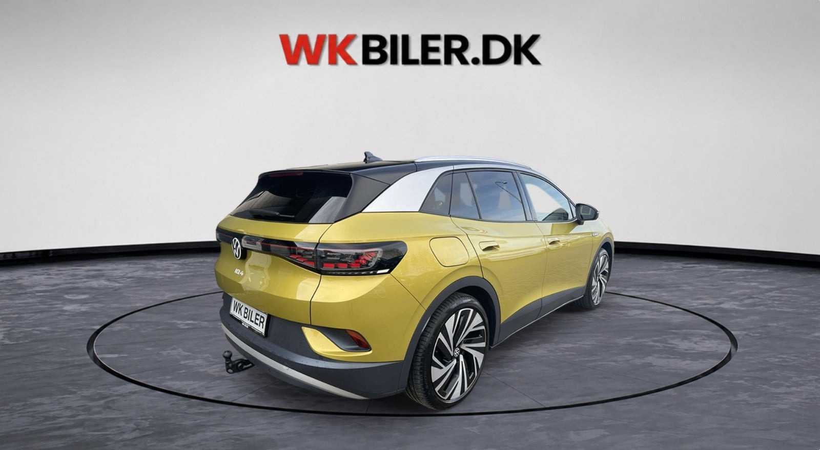 Gul VW ID.4 fra 2021