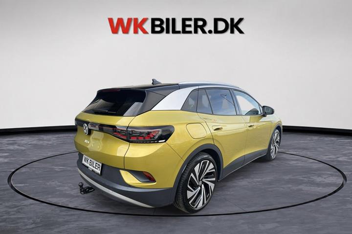 Gul VW ID.4 fra 2021