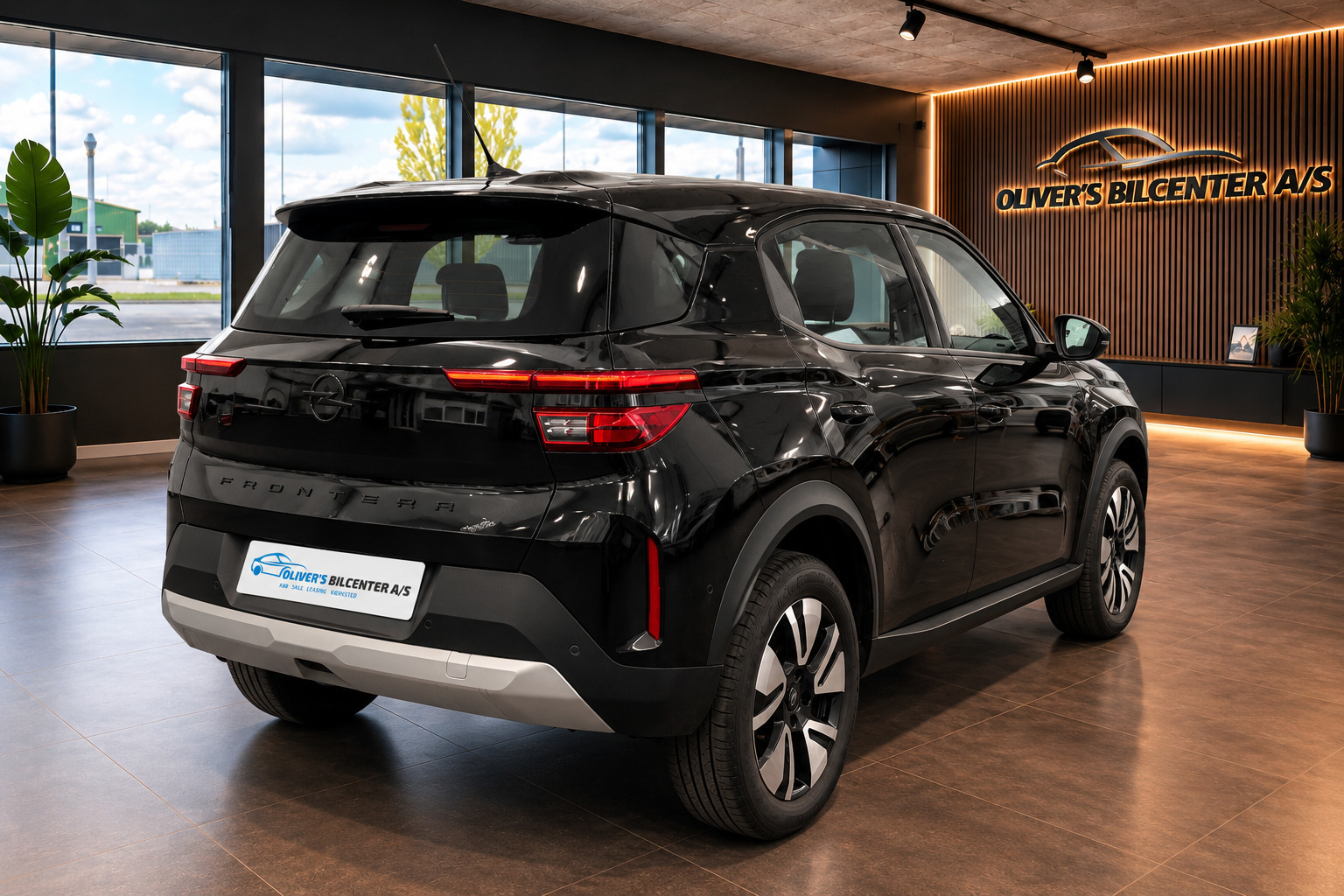 Sort Opel Frontera fra 2025