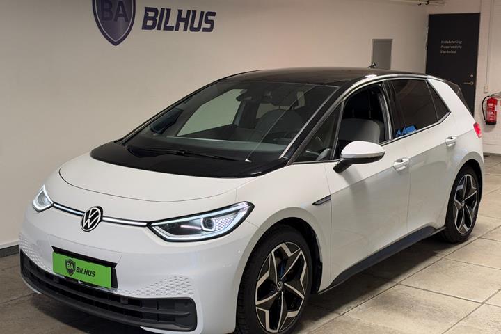 Hvid VW ID.3 fra 2022
