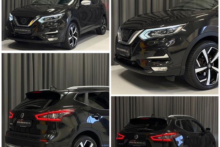 Sort Nissan Qashqai fra 2017