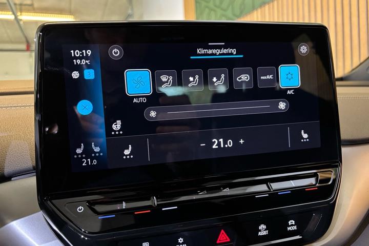 Blå VW ID.4 fra 2023