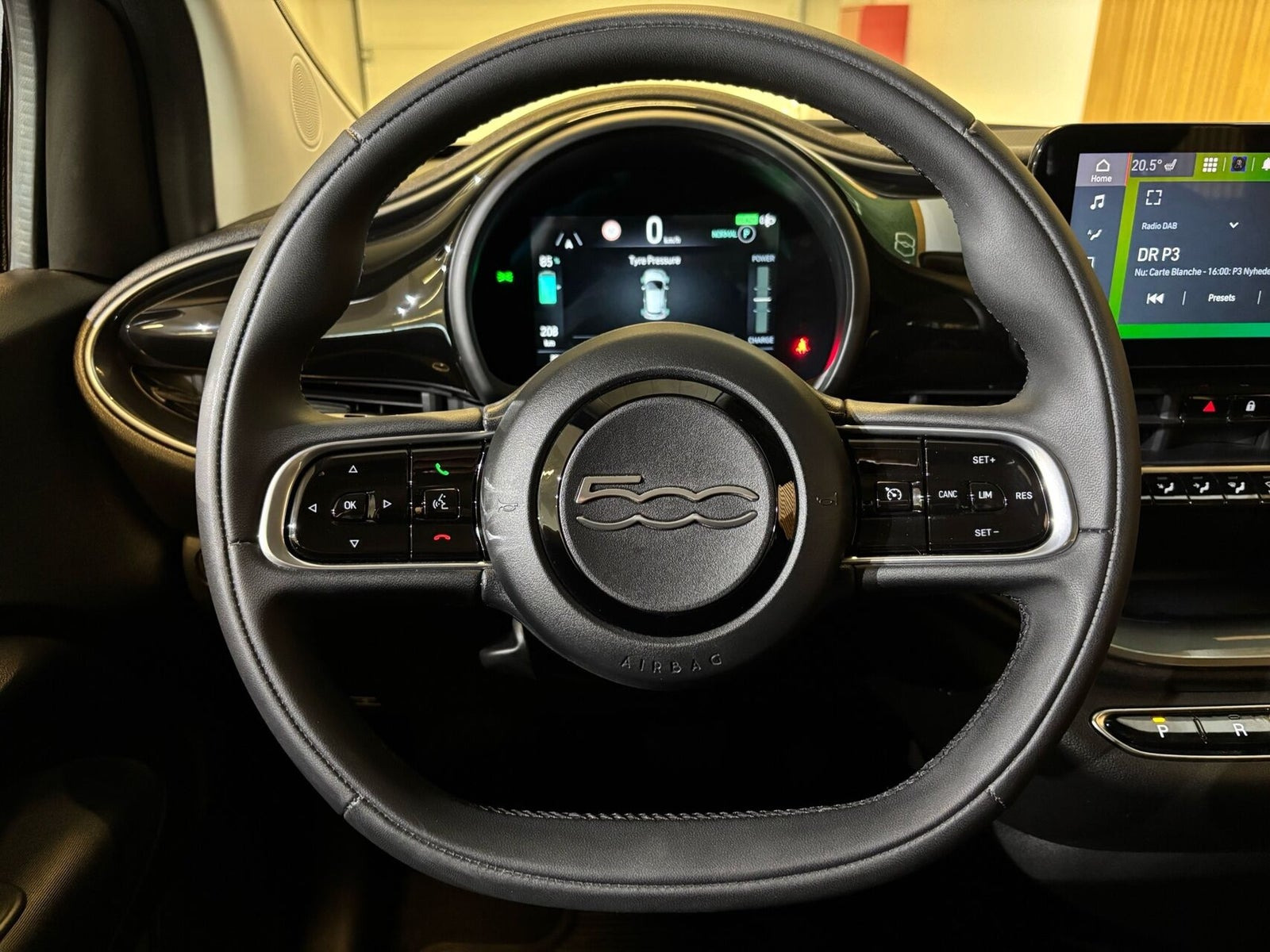 Sort Fiat 500e fra 2023