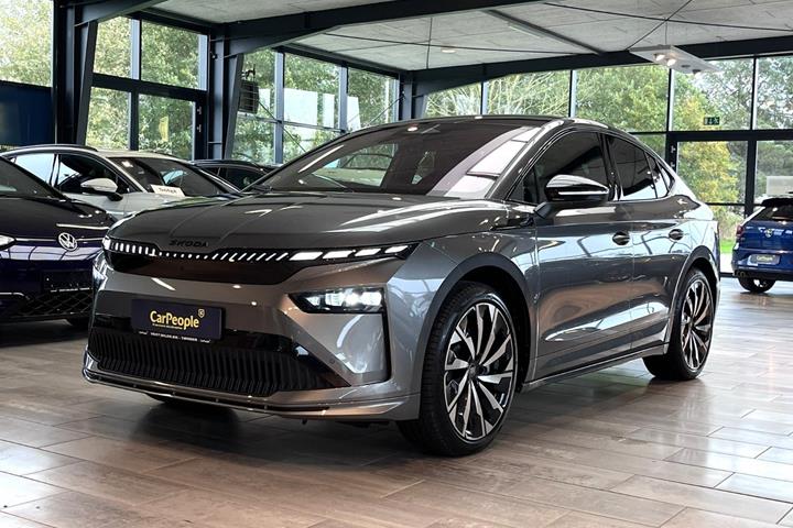 Grå Skoda Enyaq fra 2027