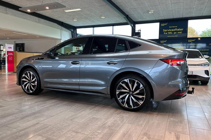 Grå Skoda Enyaq fra 2027