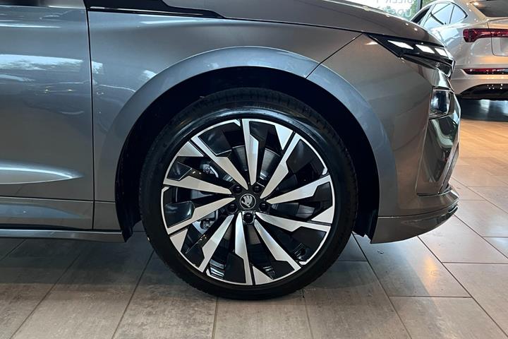 Grå Skoda Enyaq fra 2027
