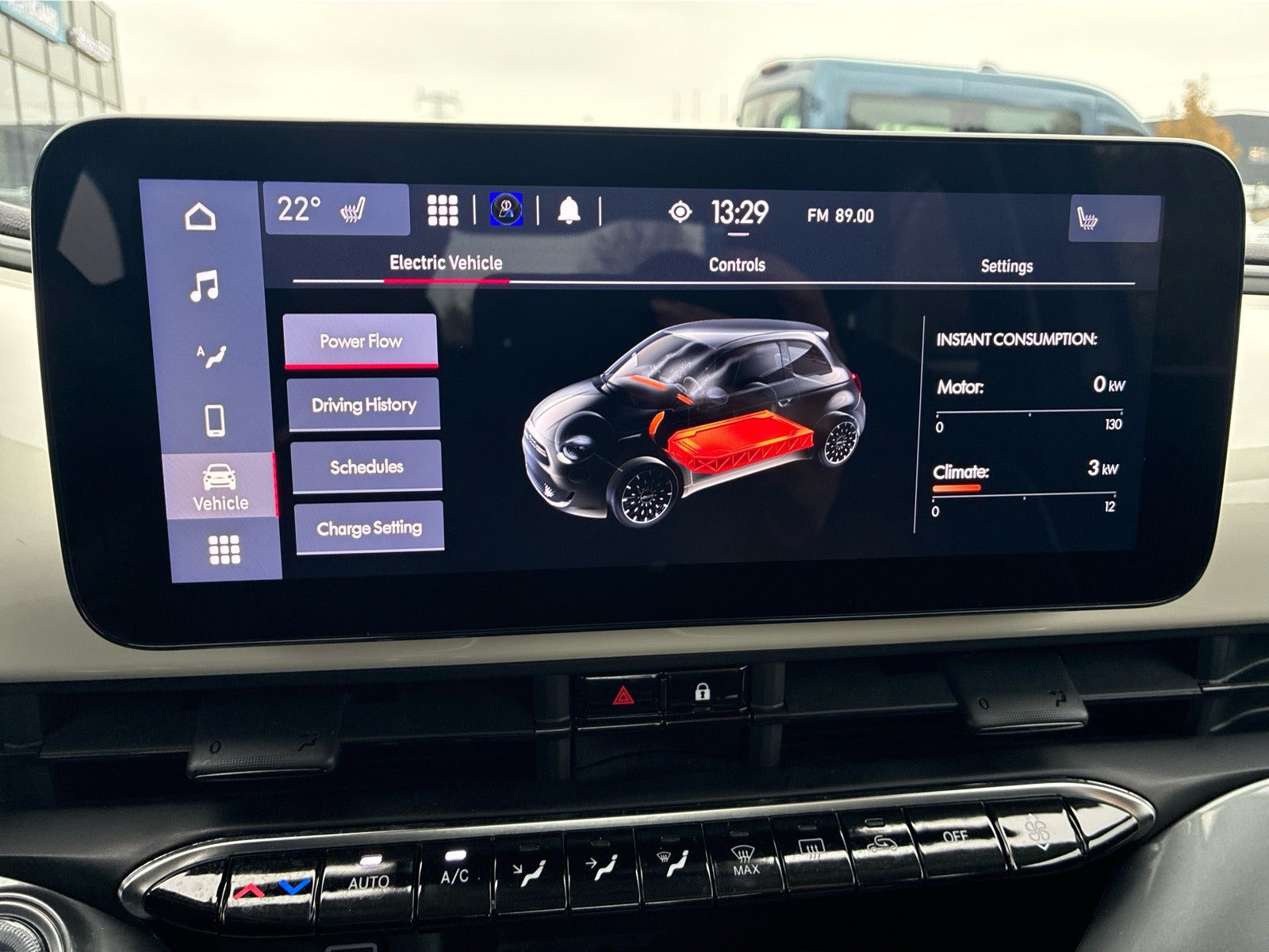 Hvid Fiat 500e fra 2024