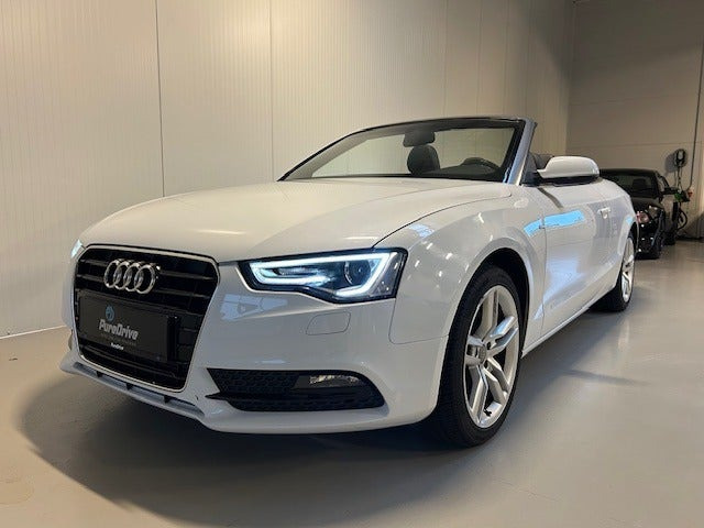 Hvid Audi A5 fra 2013