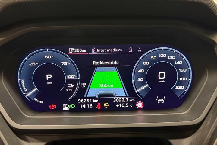 Sort Audi Q4 e-tron fra 2022