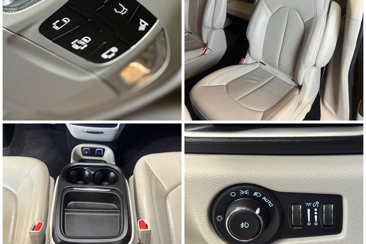 Sølv Chrysler Pacifica fra 2018
