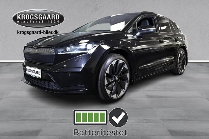 Sort Skoda Enyaq fra 2022