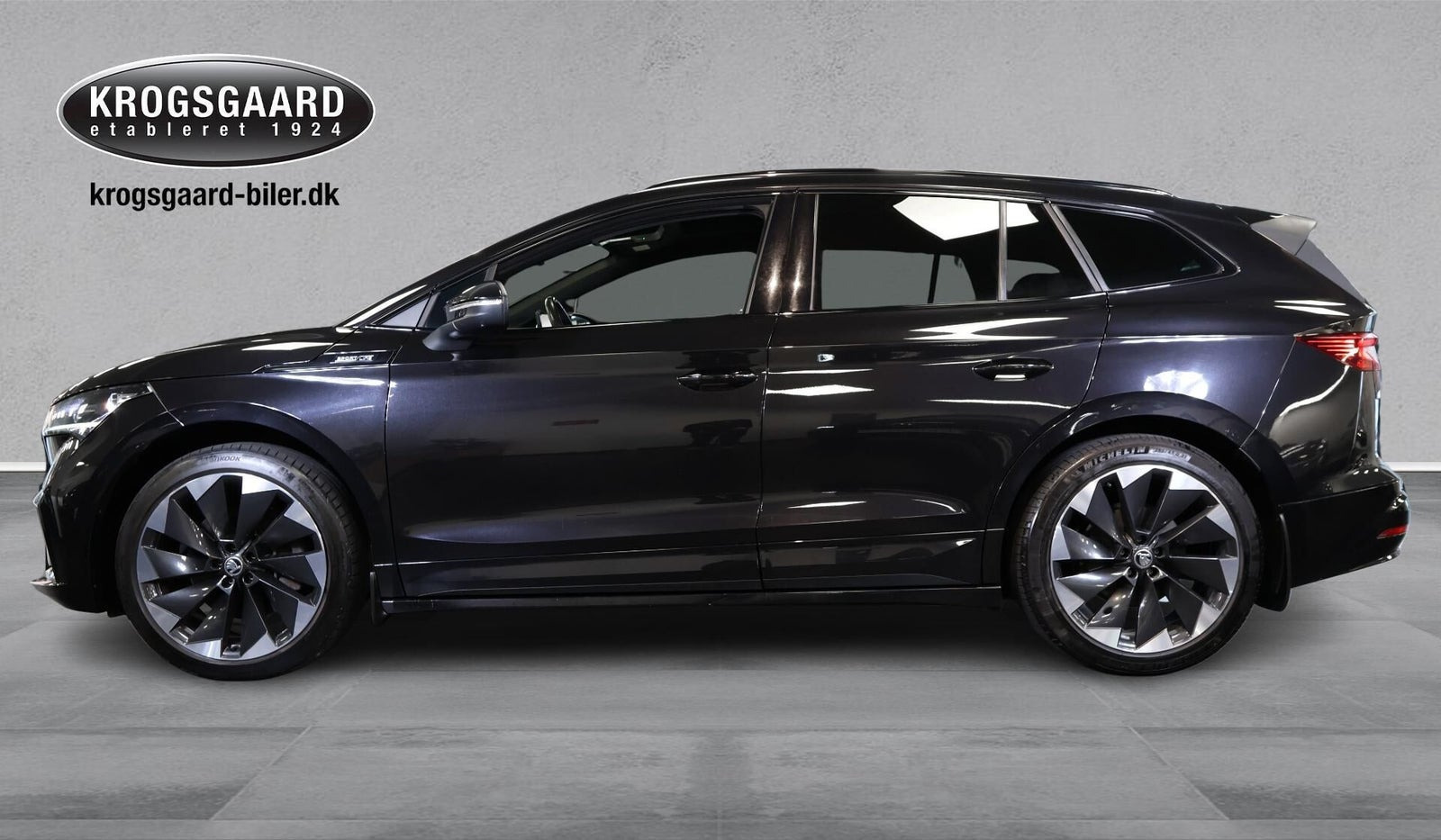 Sort Skoda Enyaq fra 2022