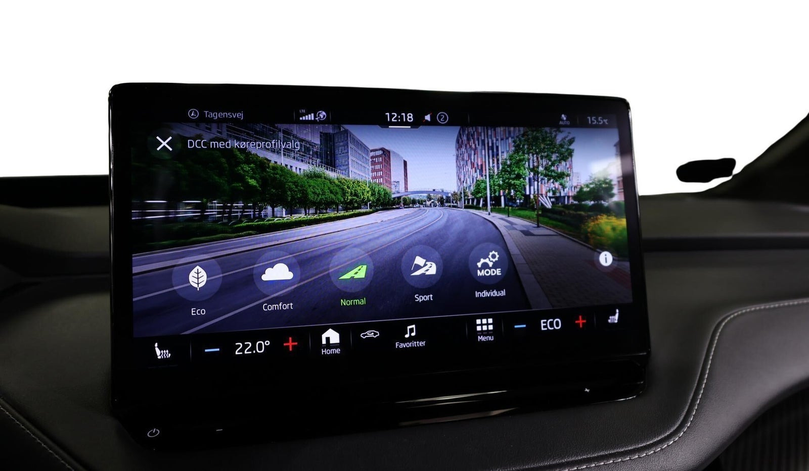 Sort Skoda Enyaq fra 2022