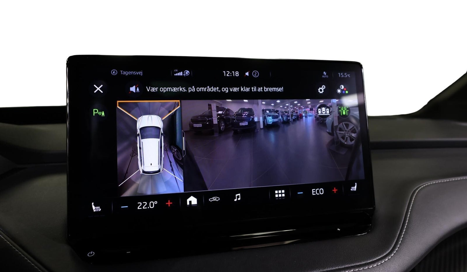 Sort Skoda Enyaq fra 2022