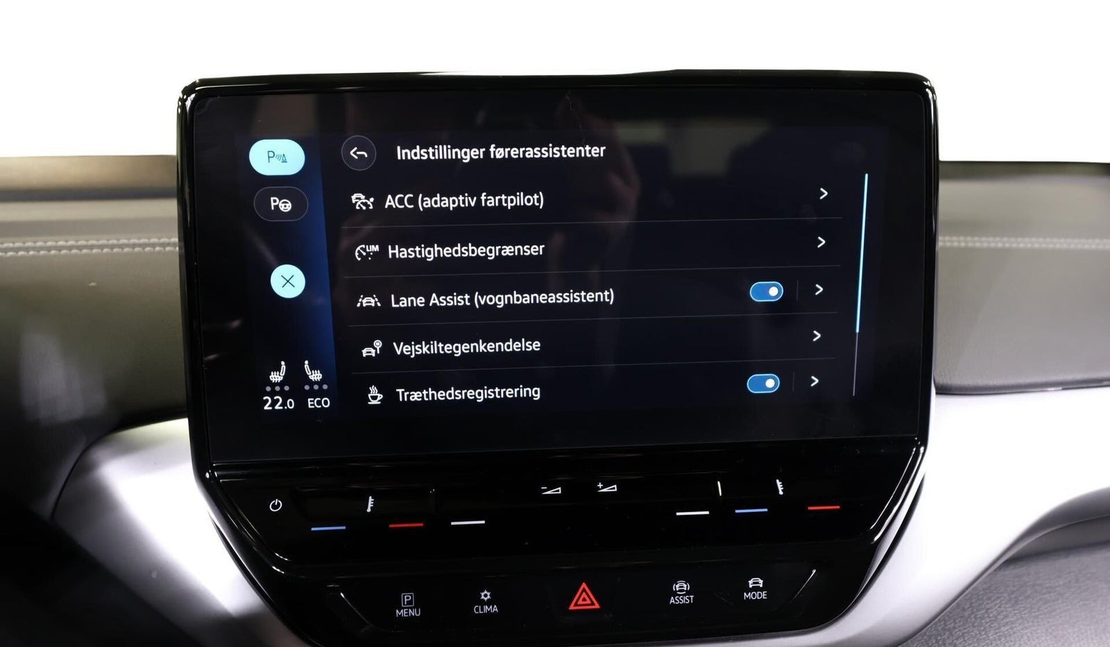Grå VW ID.4 fra 2023