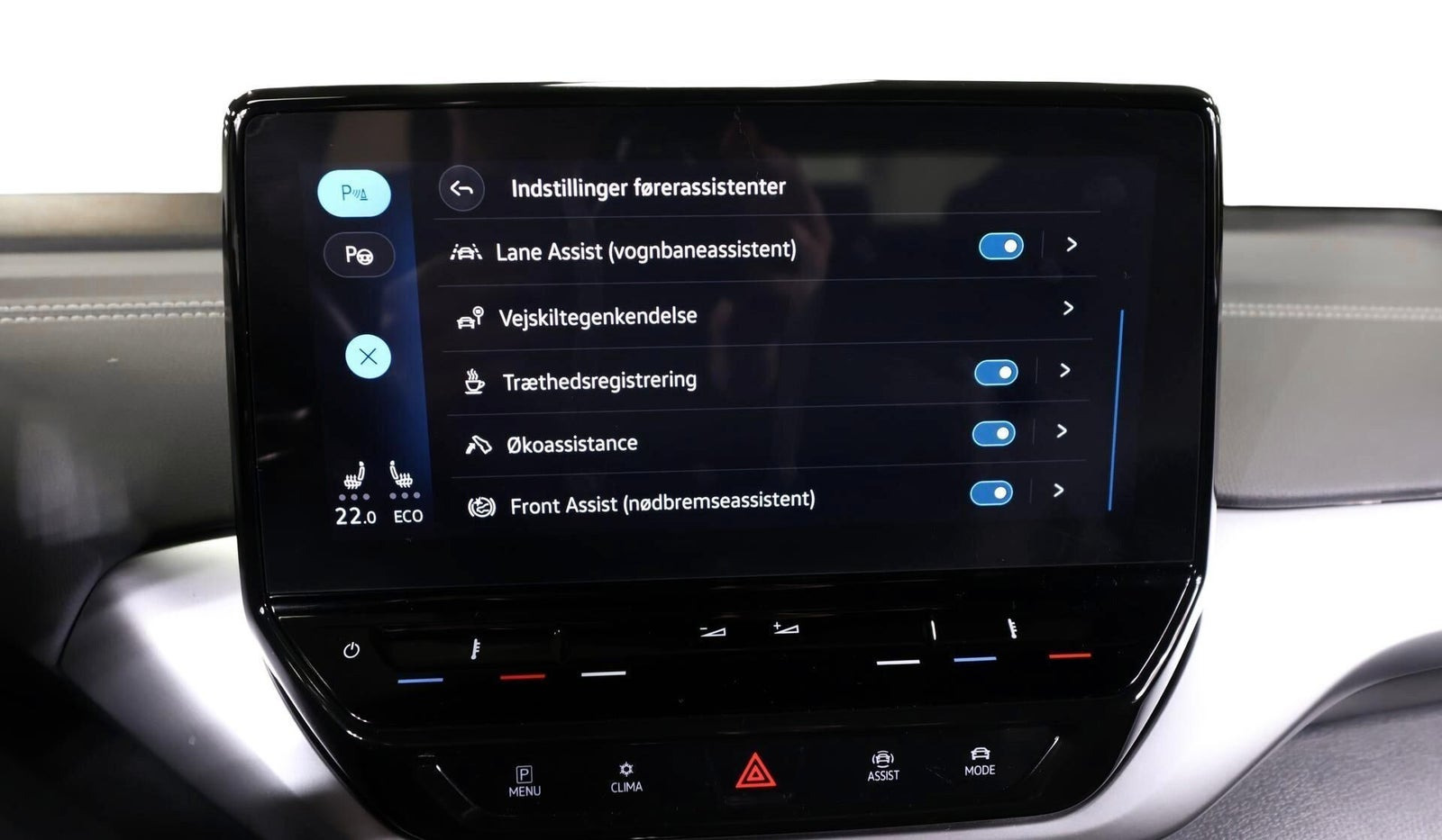 Grå VW ID.4 fra 2023