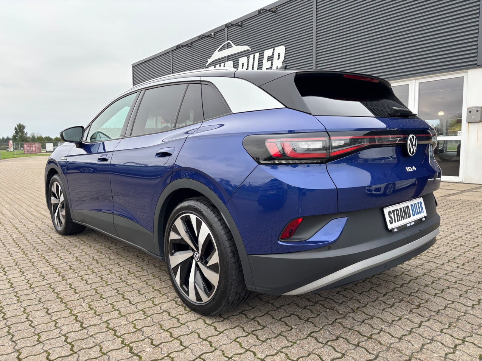 Blå VW ID.4 fra 2021
