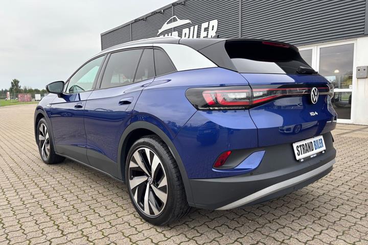 Blå VW ID.4 fra 2021