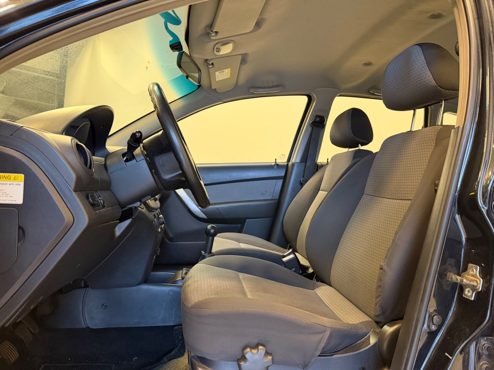 Grøn Chevrolet Aveo fra 2010