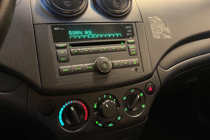 Grøn Chevrolet Aveo fra 2010