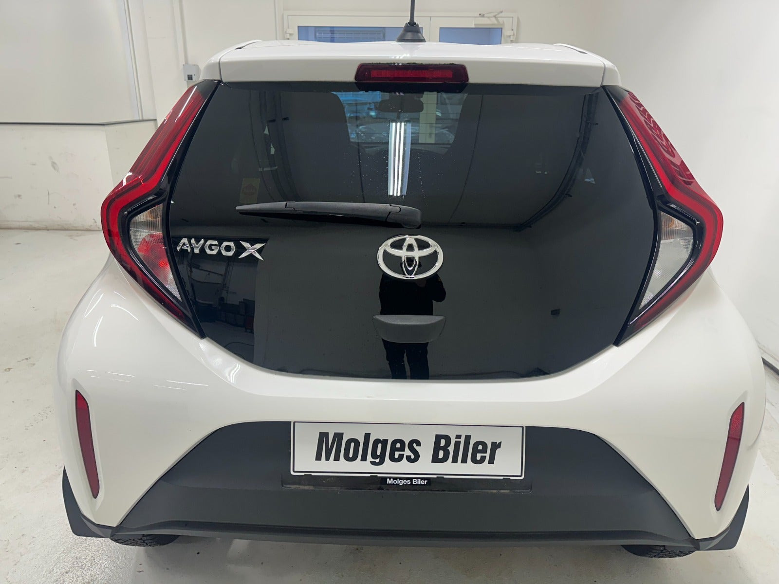 Hvid Toyota Aygo X fra 2022