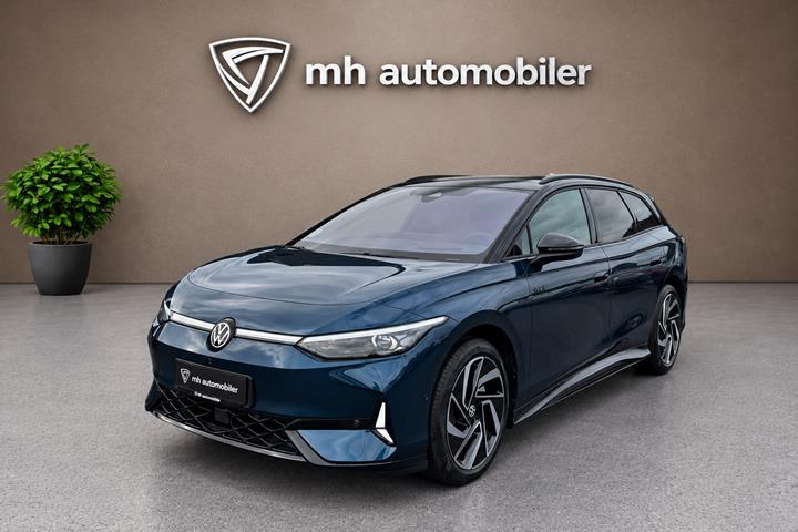 Blå VW ID.7 fra 2026