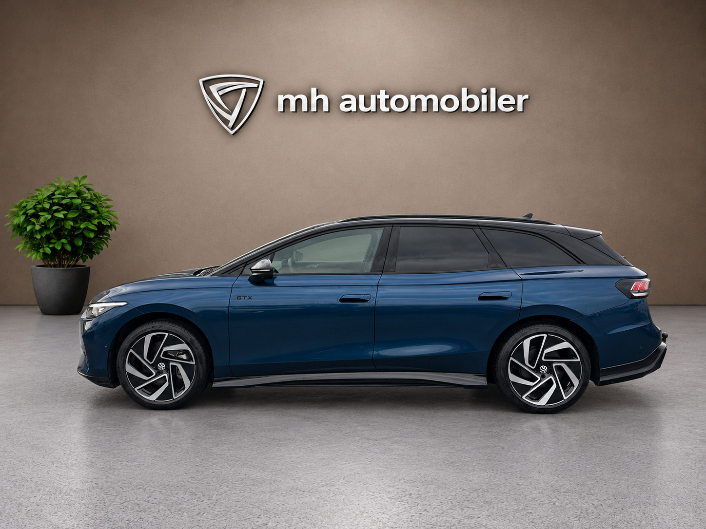 Blå VW ID.7 fra 2026