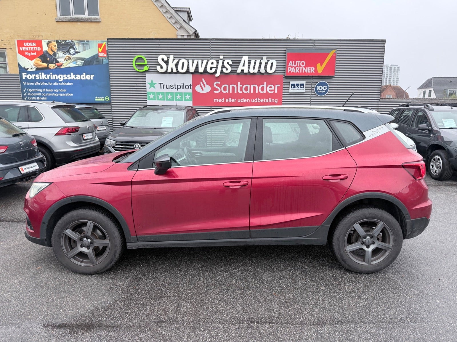 Rød Seat Arona fra 2019