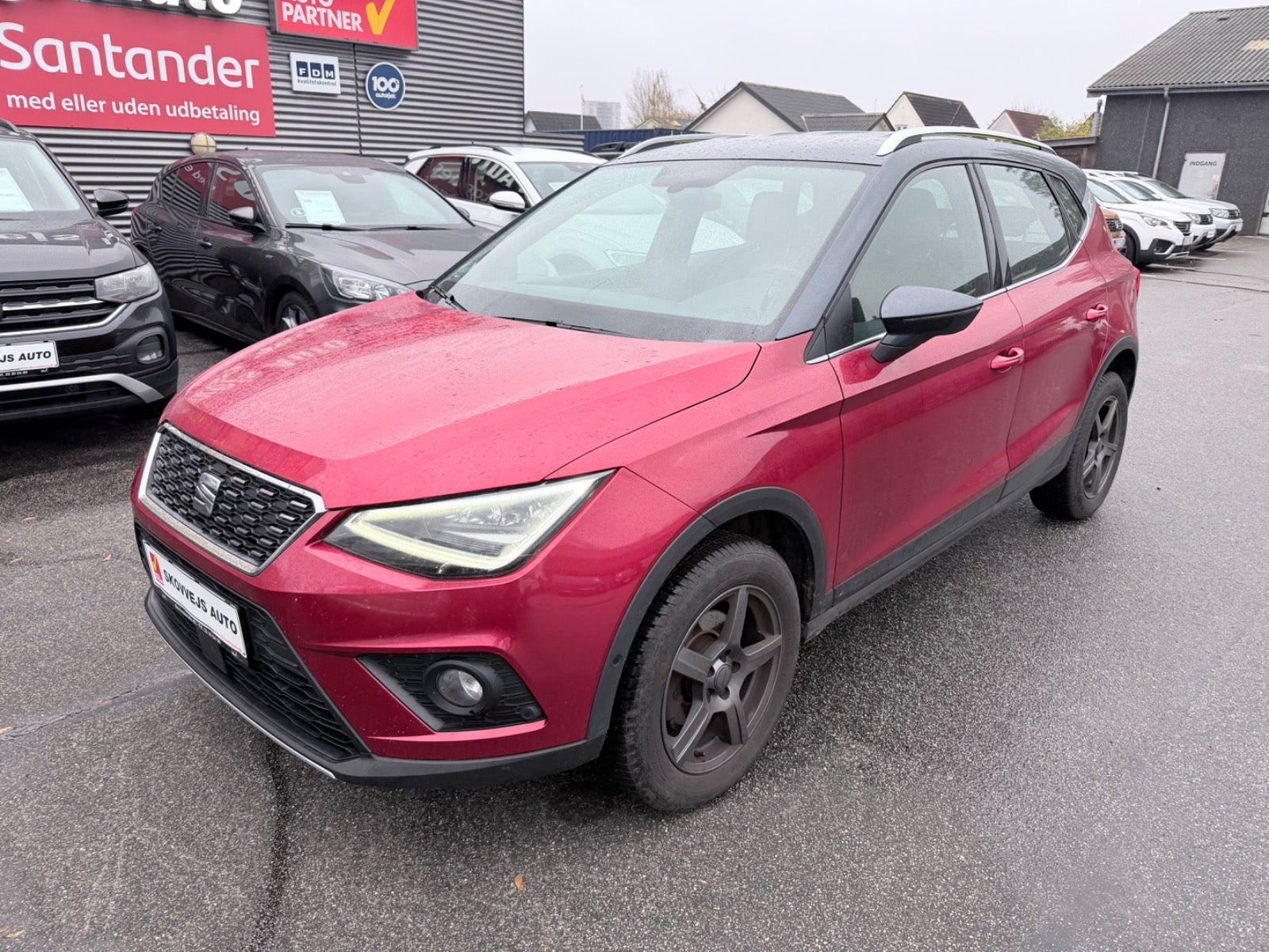 Rød Seat Arona fra 2019