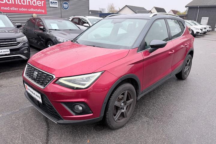 Rød Seat Arona fra 2019