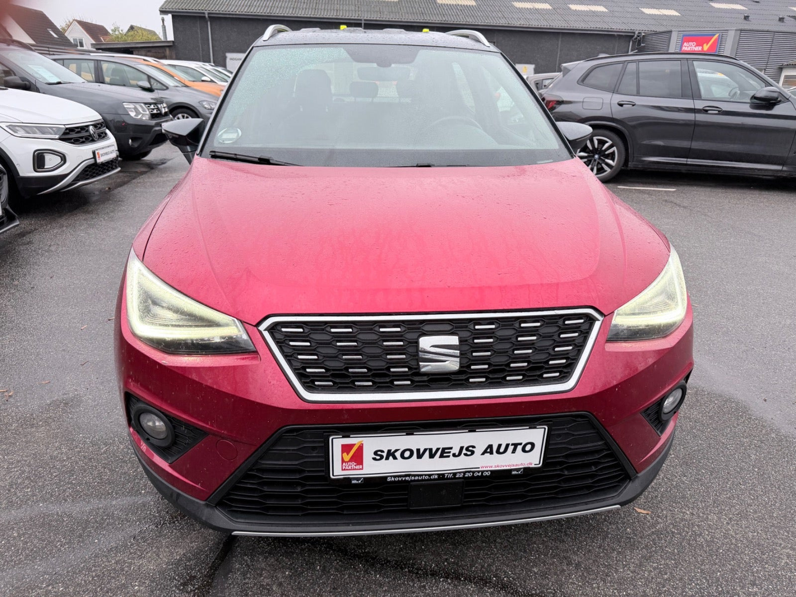 Rød Seat Arona fra 2019