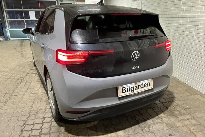 Grå VW ID.3 fra 2020
