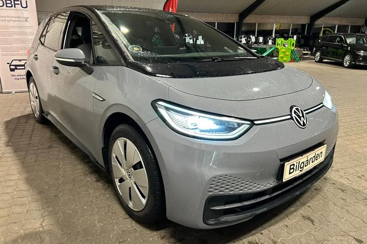 Grå VW ID.3 fra 2020