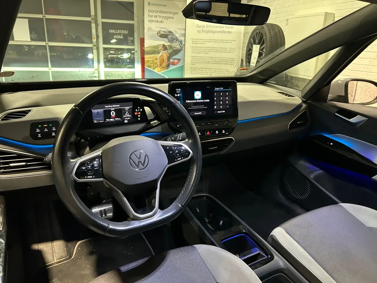 Grå VW ID.3 fra 2020