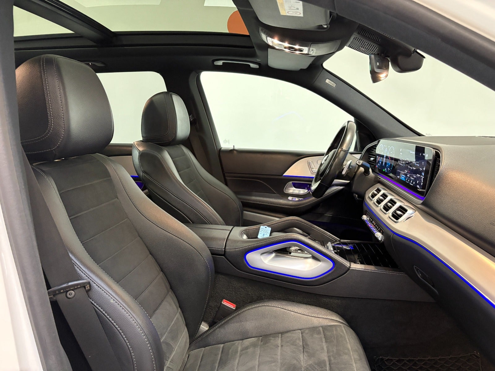 Hvid Mercedes GLE350 de fra 2020