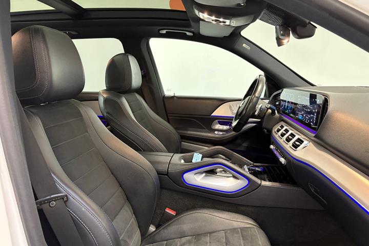 Hvid Mercedes GLE350 de fra 2020